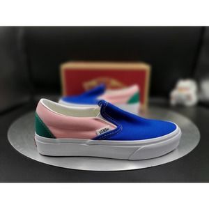 Vans Classic Slip-On Skate Shoes 'Retro Court' Women's Size 5.5 VN0A33TB9EJ